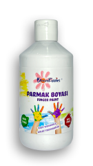 BloomKiddies - Yıkanabilir Parmak Boya 300 ml- Beyaz